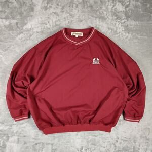 VTG 90s AKWA Montana Grizzlies sportswear retro windbreaker pullover mens L